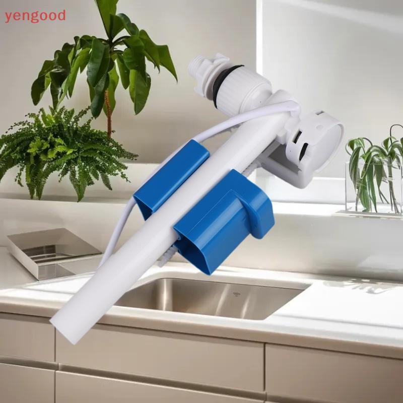 (YGD) 1 Pcs G3/8 G1/2 Polegada Conexão Cisterna Válvula De Entrada De Vaso Sanitário Enchimento De Lateral De Alta Press