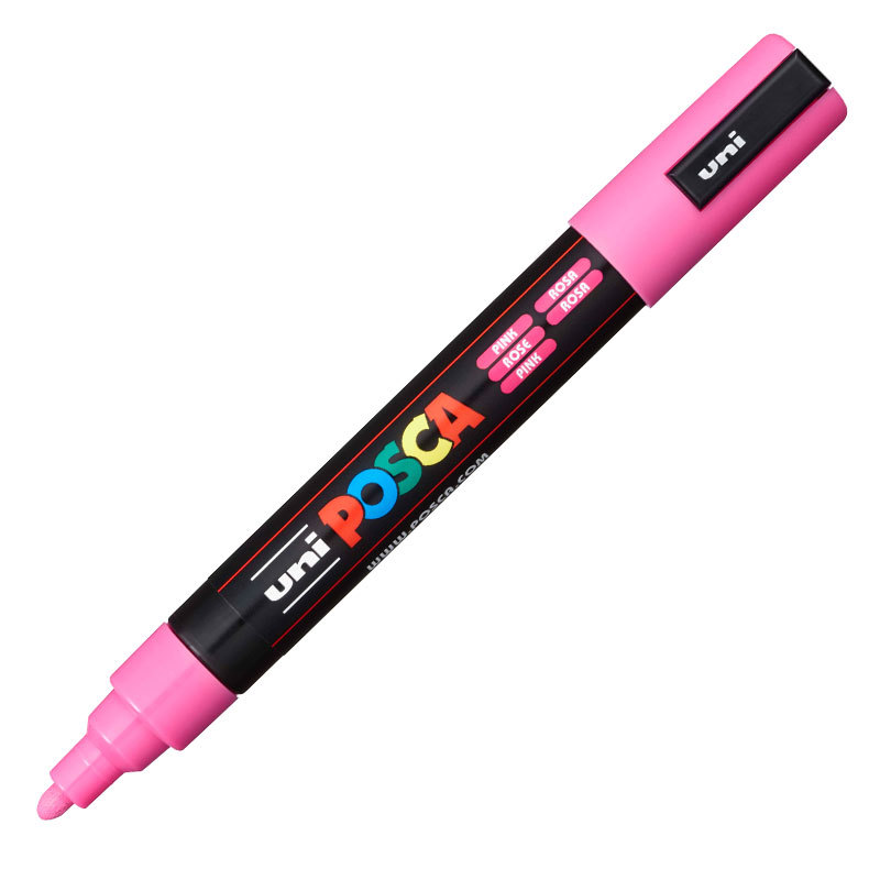 Caneta Posca PC-5M Rosa uni-ball