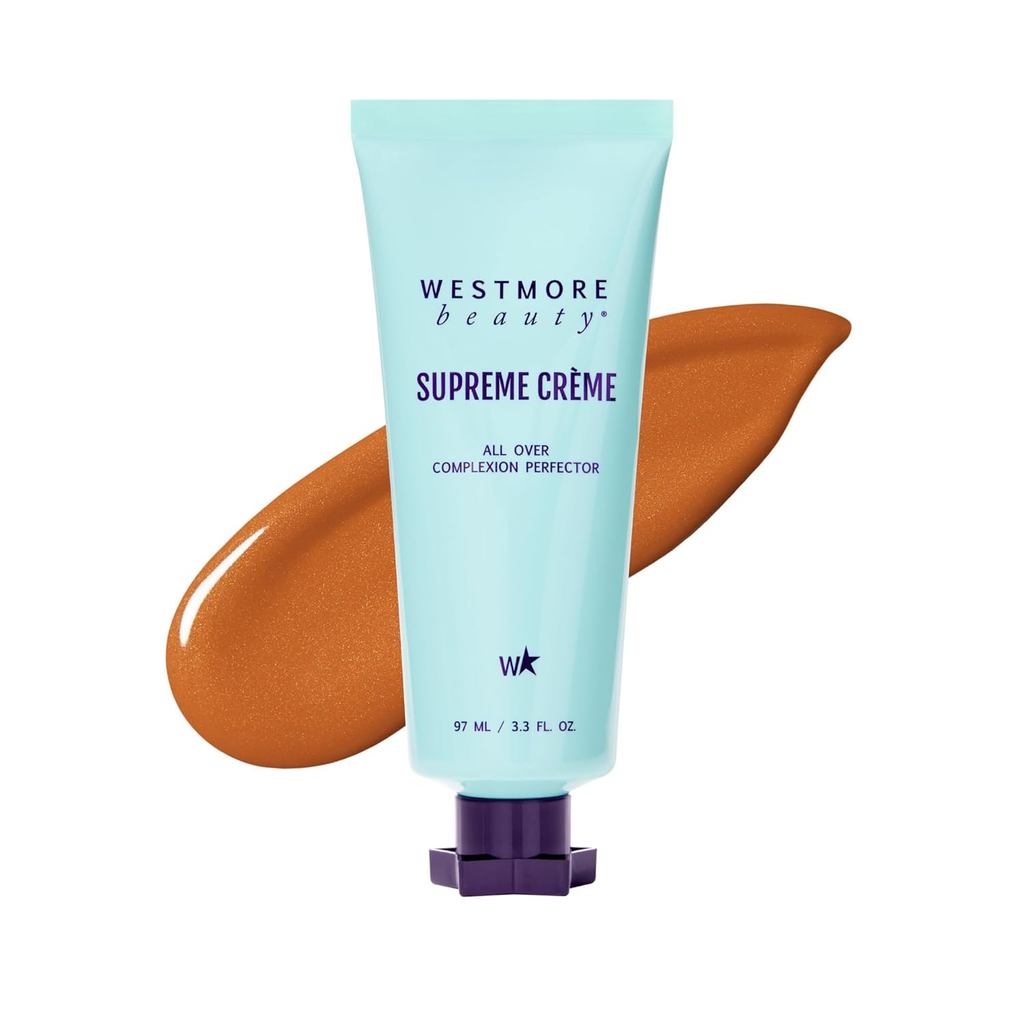 Westmore Beauty Supreme Creme Full Body Tone Perfector – Base CC Cream de Longa Duração – À Prova d'Água e Resistente a