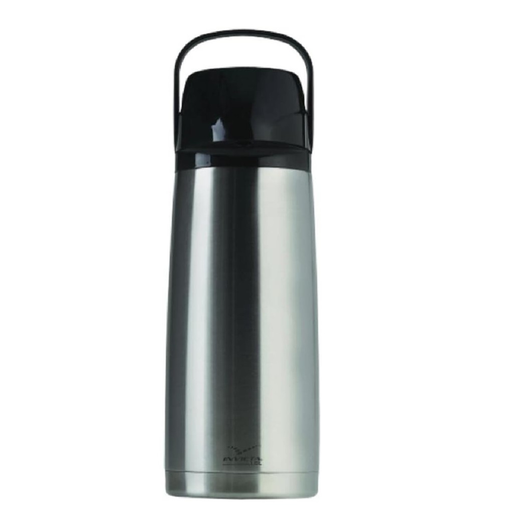 GARRAFA TÉRMICA AIRPORT AMPOLA INOX 1,8L INVICTA