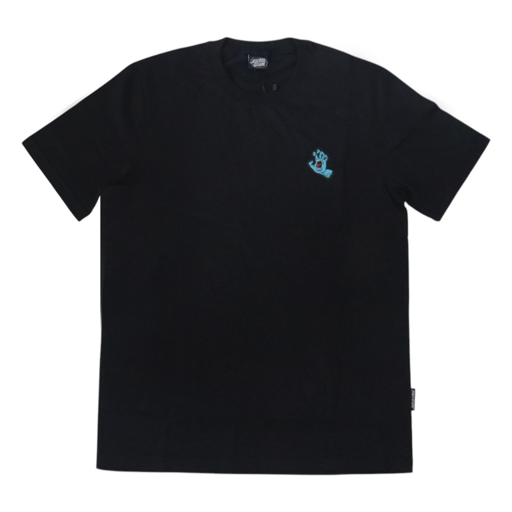 Camiseta Santa Cruz Screaming Hand Chest - Preto