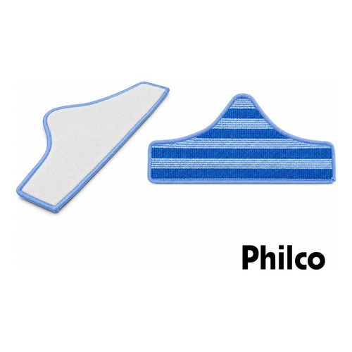 Kit 2 Flanelas Limpa Piso Speed Clean Mop Philco Pme01b