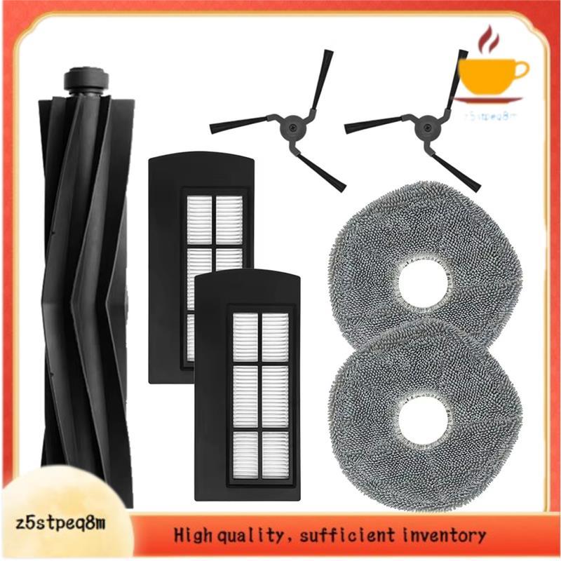 Para X9 Pro Rolo Escova Lateral Filtro Hepa Mop Pano Robô Aspirador De Pó Parte Acessório