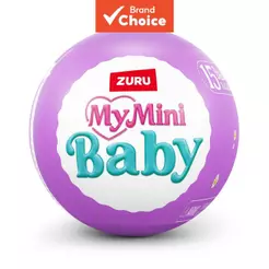 Mini Ovo Surpresa para Bebê, Caixa Surpresa de Páscoa ZURU, Boneca no Berço, Desembalagem de Brinquedo para Páscoa