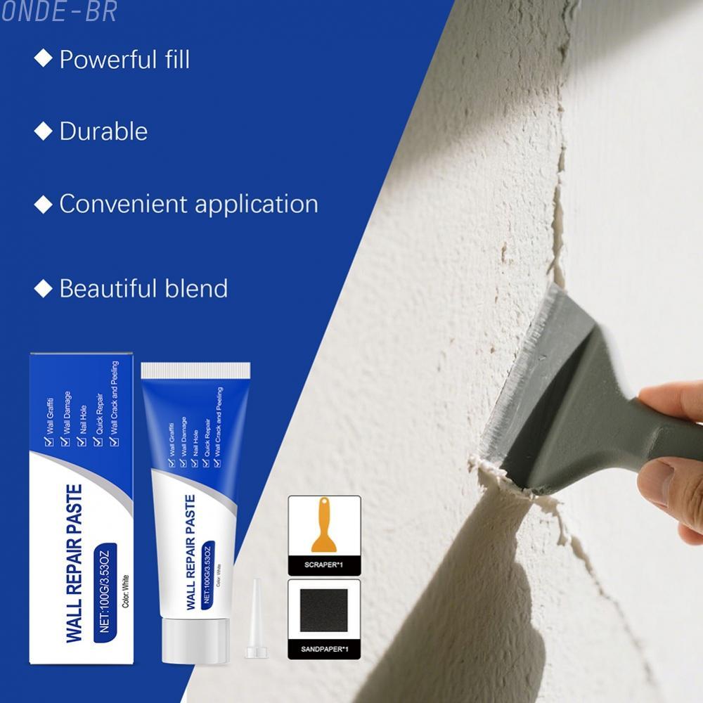 Drywall Repair Kit, Wall Mending Agent, Wall Patch Repair Kit with Scraper
