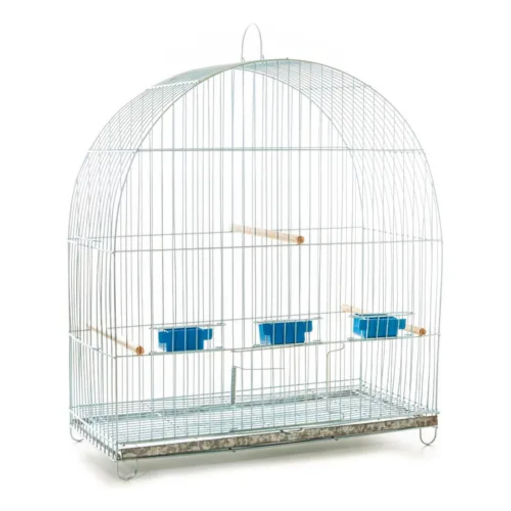 Gaiola Arco Nº7 para Bicudo Epóxi para Criador 45x47x25cm