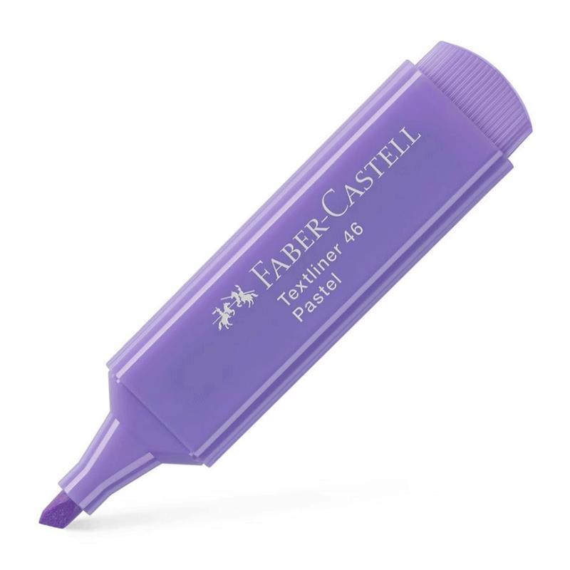 Pincel marca texto Textliner 46 Lilás pastel MT/1546LL Faber-Castell