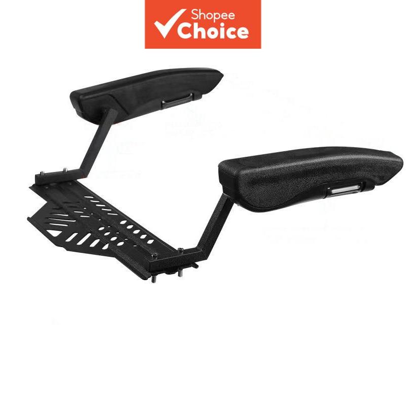 Apoio de Braço Universal para Scooter Elétrica Modificado, Dobrável e Seguro para Banco Traseiro de Motocicleta