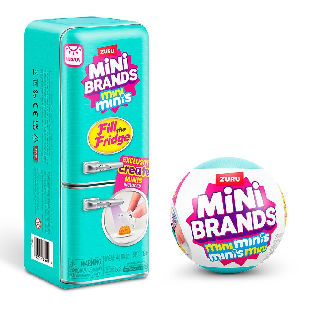 Kit Geladeira  + Mini Brands Fill The Fridge Mini Brands