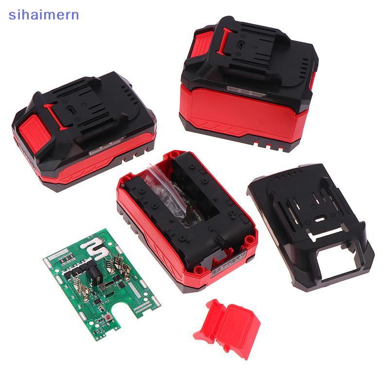 sihaimern 5/10/15 * 18650 21V 100A Acessórios Para Ferramentas Elétricas Caixa De Bateria De Íon-Lítio Mak BMS Carregame