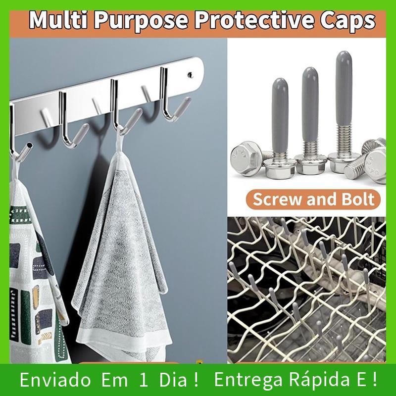 - joyce 200-Pack Tampas De Rack Para Máquina De Lavar Louça Revestimento Reparo De E Parafuso Evitam Ferrugem Abrasão De