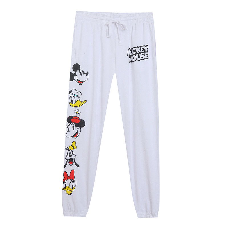 Comércio exterior bonito brincalhão Casual All-Match forro de lã cordão dos desenhos animados Anime impresso bolso later
