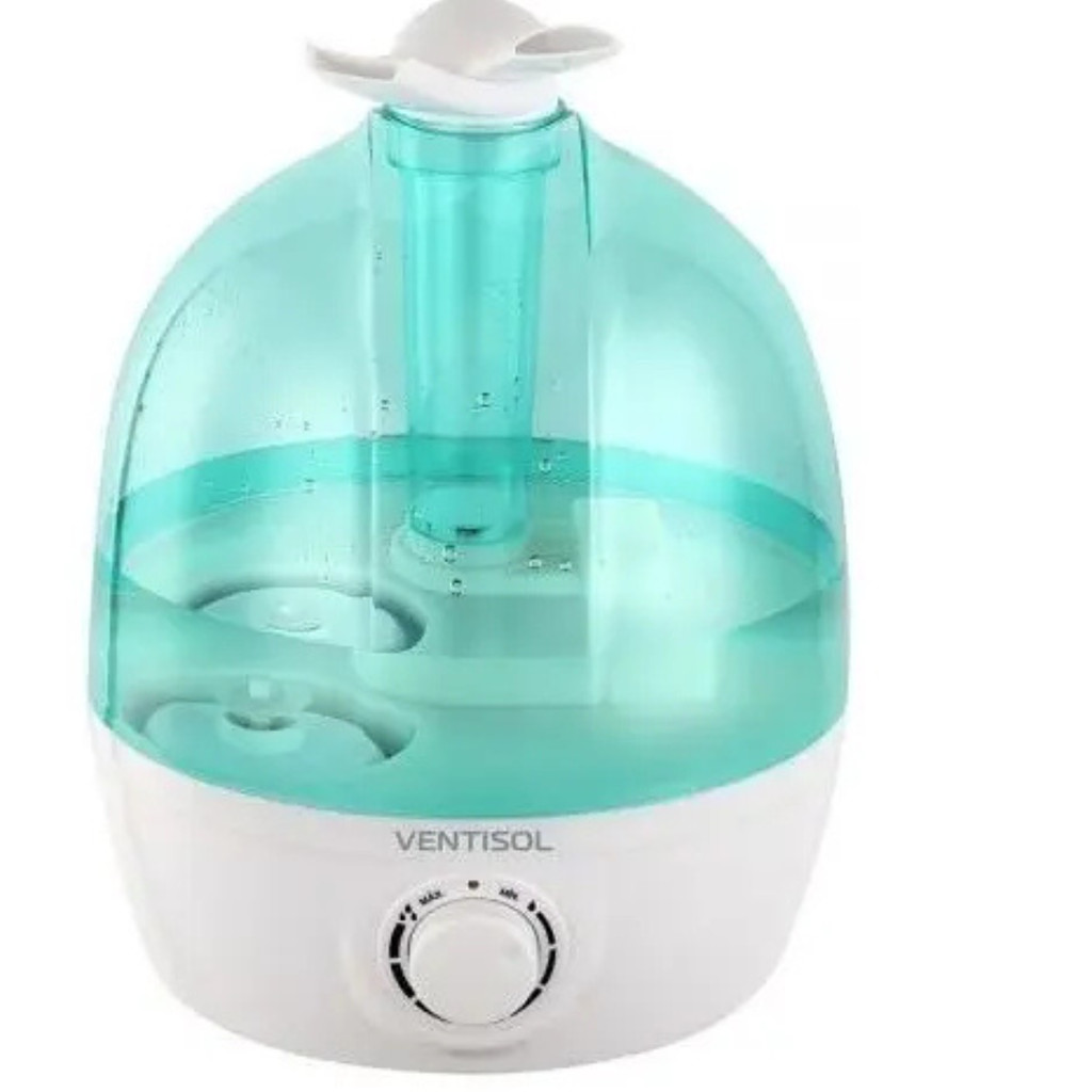 Umidificador Ultrassônico Ventisol Ar Frio Silencioso Difusor Aromatizador Quarto Casa Bebê Água Luz