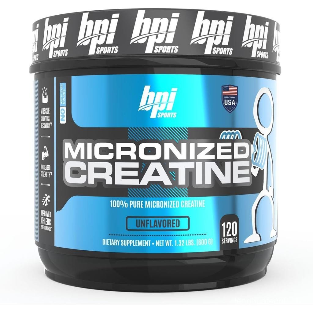 Creatina Micronizada BPI Sports Aumenta Força Reduz Construção de Massa Magra Melhor Absorção Promove Cr