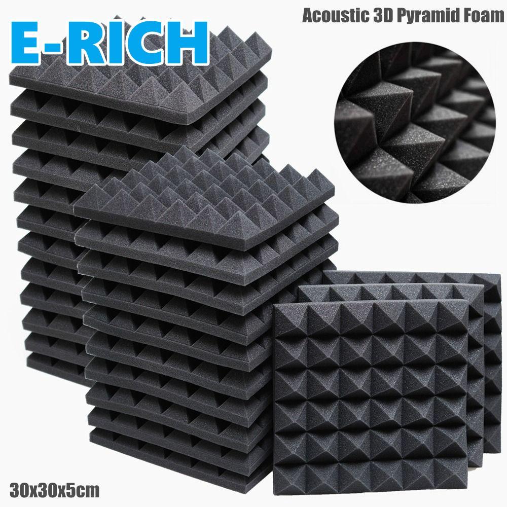 ERICH1 Esponja De Espuma À Prova De Som , Estofamento Isolamento De Ruído , Acústica De Estúdio Retardante De Chamas