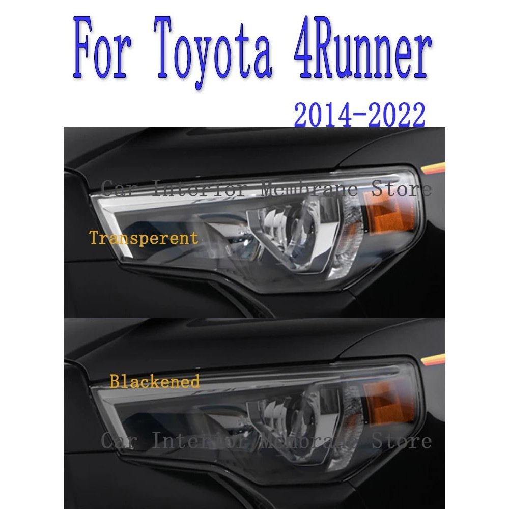 Para Toyota 4Runner 2014-2022 Farol Exterior Do Carro Anti-Risco Frente Lâmpada Matiz TPU Película Protetora Acessórios