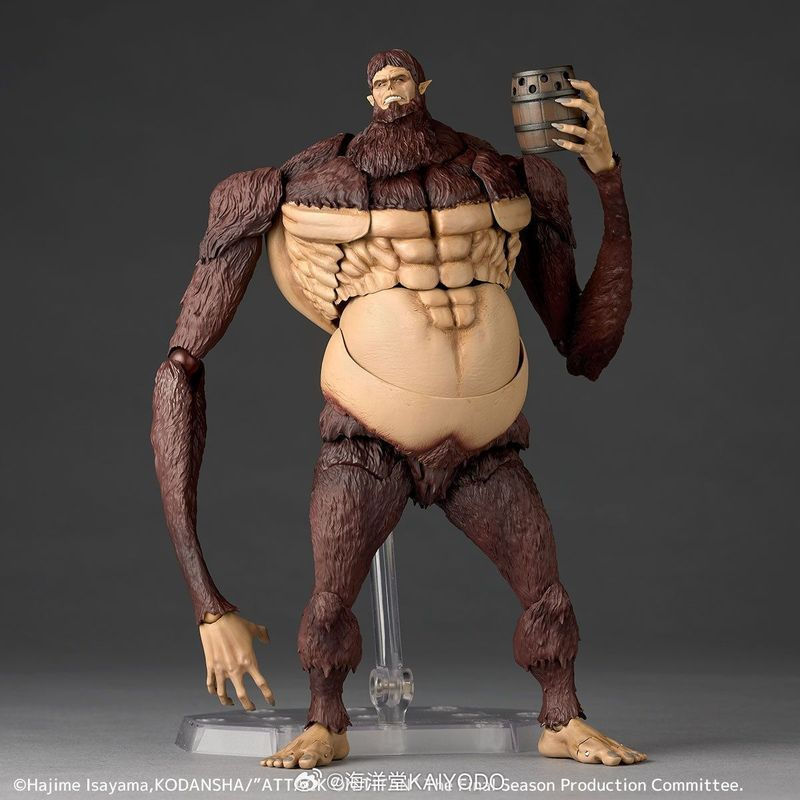 Attack on Titan Armin Eren Reiner Mikasa Titã Blindado Titã Fundador Titã Bestial Q version action figure Model