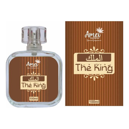 Perfume Masculino Árabe The King Amei Cosméticos 100ml