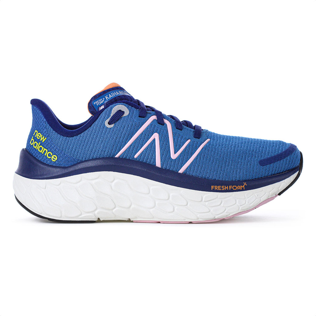 Tênis New Balance Fresh Foam X Kaiha Road Azul e Branco - Feminino