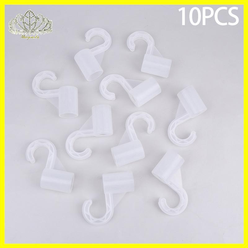 Margu 10 Peças Gancho De Plástico Para Terno Loer Prateleira Guarda-Roupa Acessórios DIY Fontes De Festa Crianças Tenda