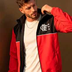 Jaqueta Flamengo Corta Vento Street Football 1993 Masculina