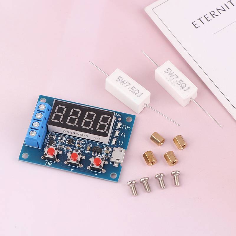 Testador De Capacidade Da Bateria TU Tipo De Descarga De Carga Externa De 1.2-12V 18650 Etc . Teste BR