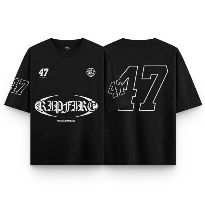 Camiseta Oversized Urban "47” Worldwide Streetwear Moda Roupa Masculina Streetwear basica