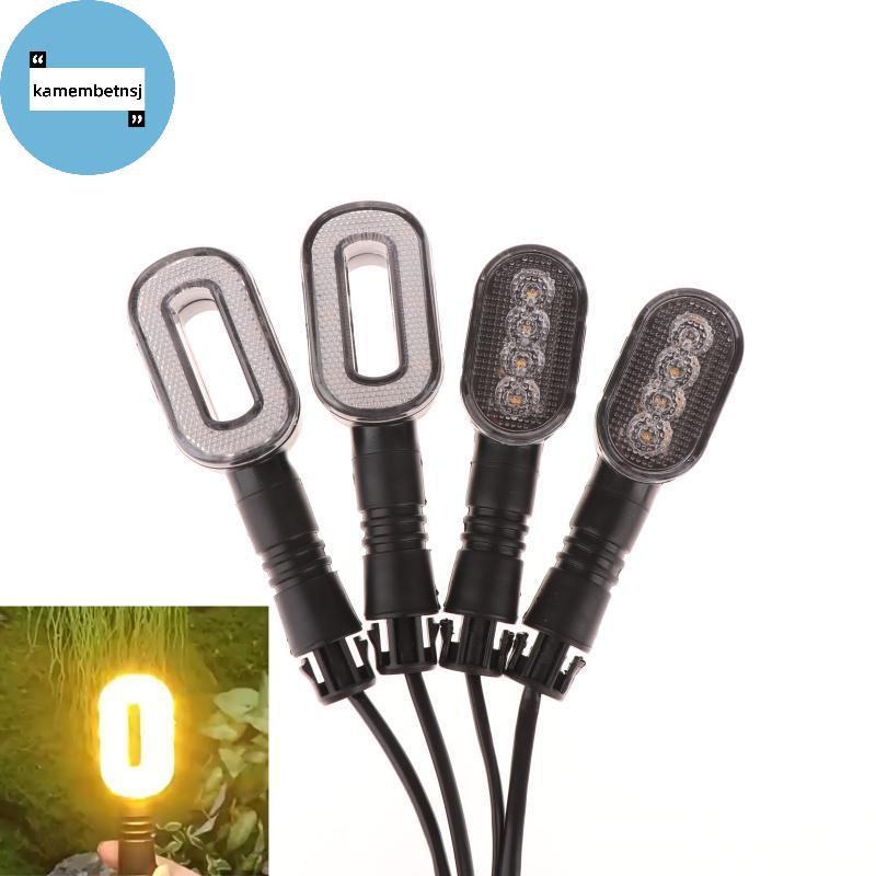 KAM 2 Pcs Bicicleta Turn Signal Horn Lanterna Traseira 36-72V Lâmpada De Advertência Para Elétrica Scooter BR