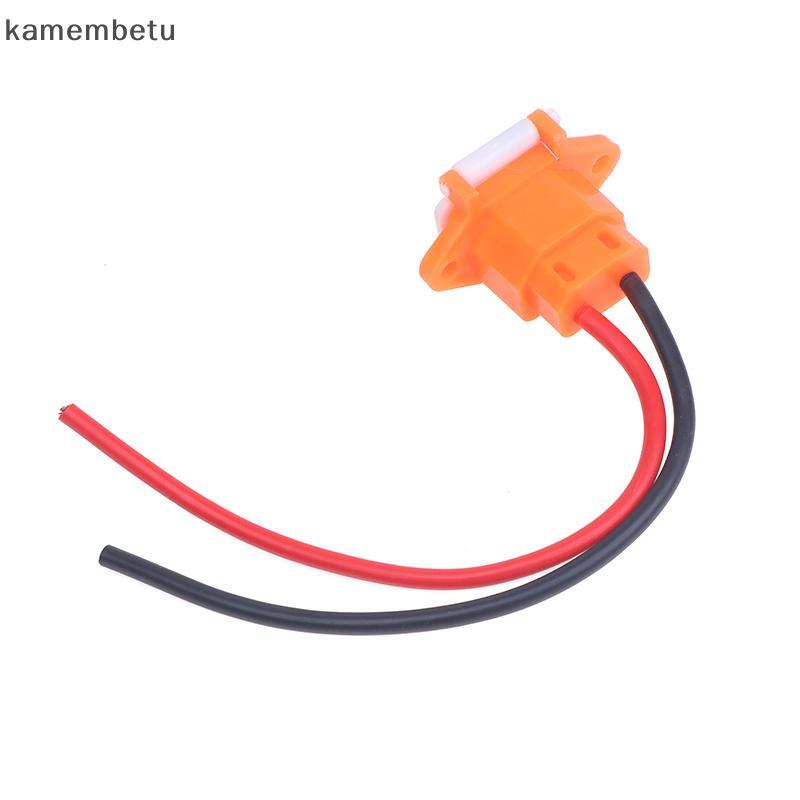 Kame E-bike Scooter Conector De Bateria Plug Três Carregamento Vertical Soet Com Fios 12AWG Cabo Para 36V 48V Universal
