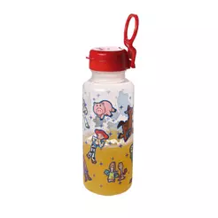 Garrafa Toy Story Lancheira Passeio Suco Tampa Alça Buzz Rex Lilypad Porquinho 600 ml Disney Plasútil