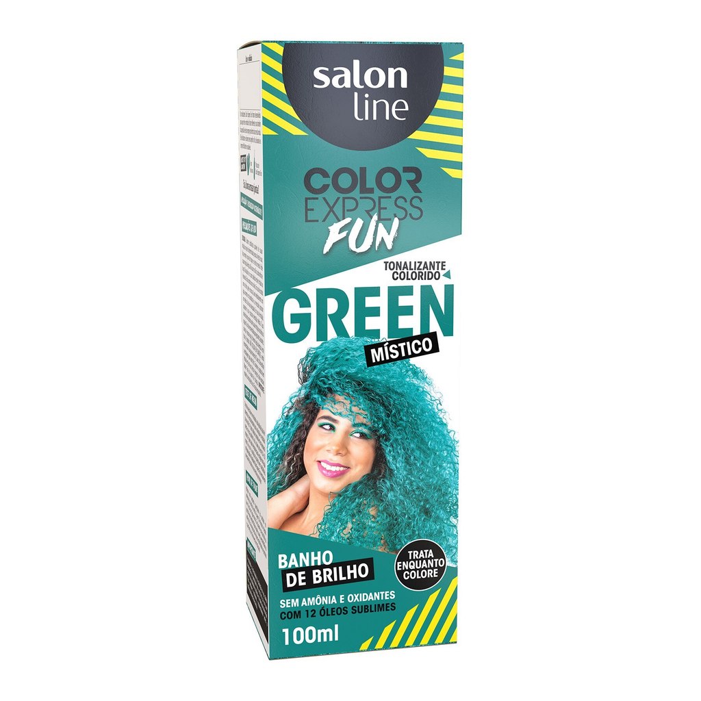 Tonalizante Color Express Místico Green Salon Line 100ml · foto 2