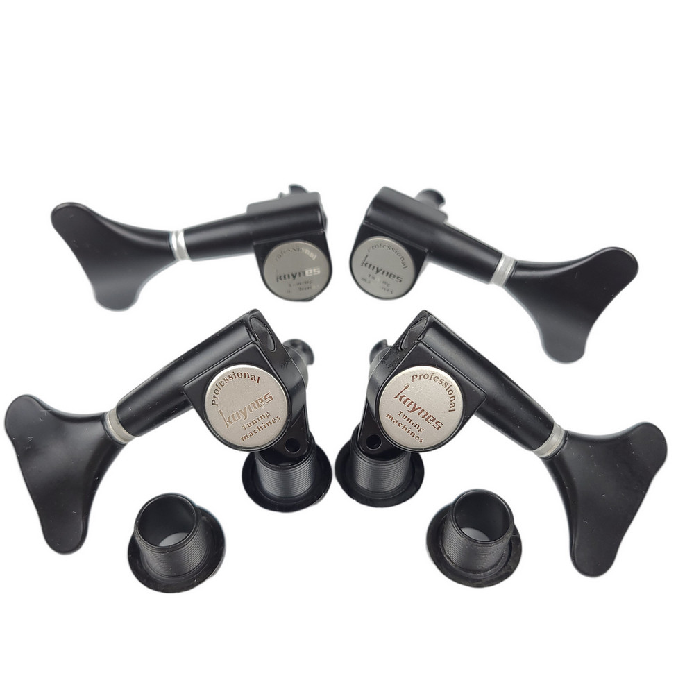 1 : 18 Proporção Headstock Selado Baixo Elétrico Máquina De Guitarra Cabeças Sintonizadores Fechado Tuning Chave Pegs DJ