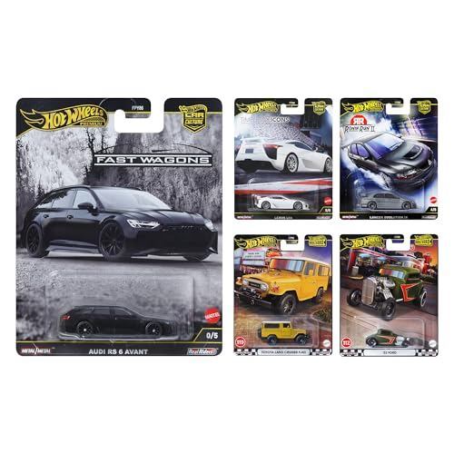 Hot Wheels Chase Car Lottery Second Edition 2026 Premium Car Set with 5 Cars and Original Sticker Special Set, including