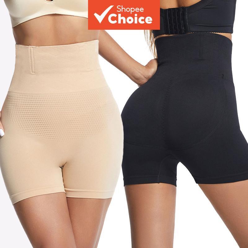 Cueca Feminina com Enchimento de Quadril de Cintura Alta, Levanta Bumbum, Modeladora de Cintura