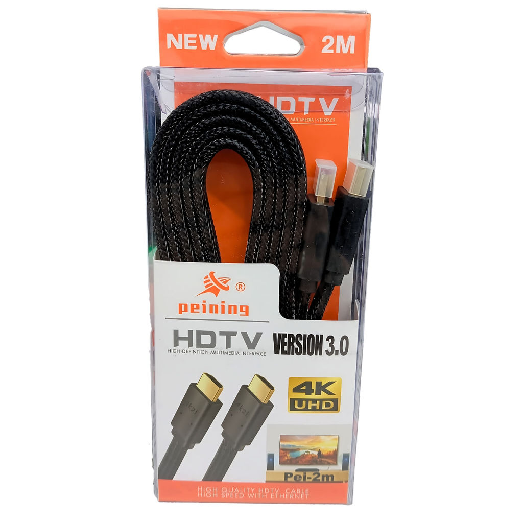 Cabo HDMI c/ Revestimento em Nylon - 2M - Peining 