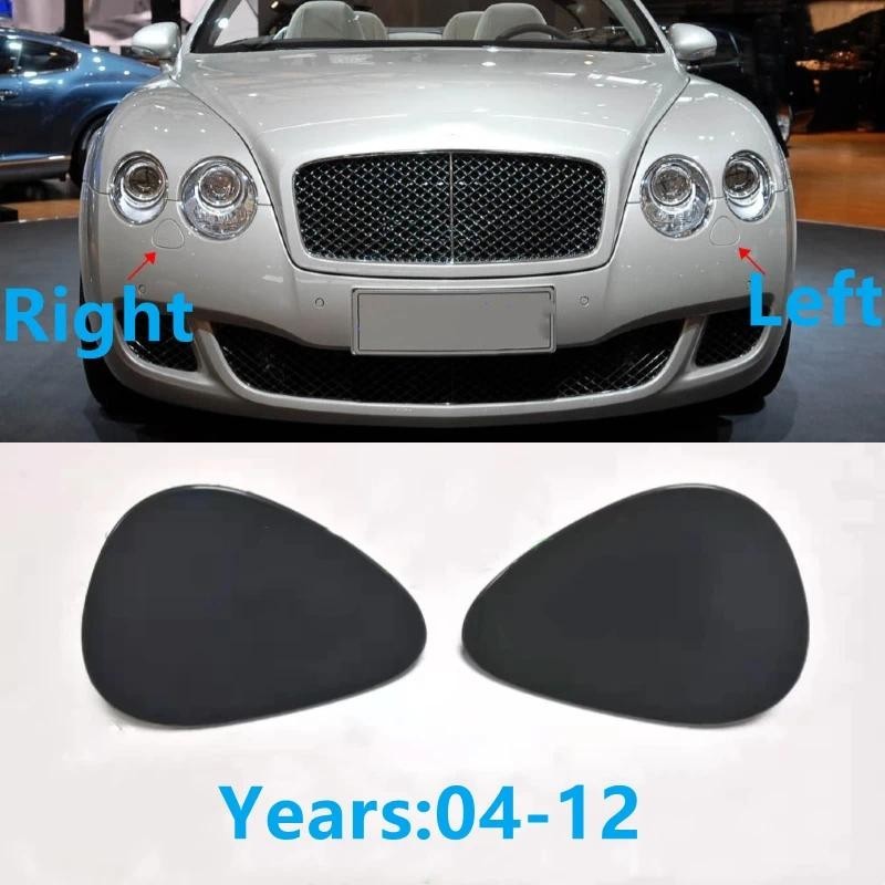 Frente Do Carro Esquerda Direita Farol Spray Lavadora Jato Tampa Capa Para Bentley Continental GTC 2004-2018 Peças De Au