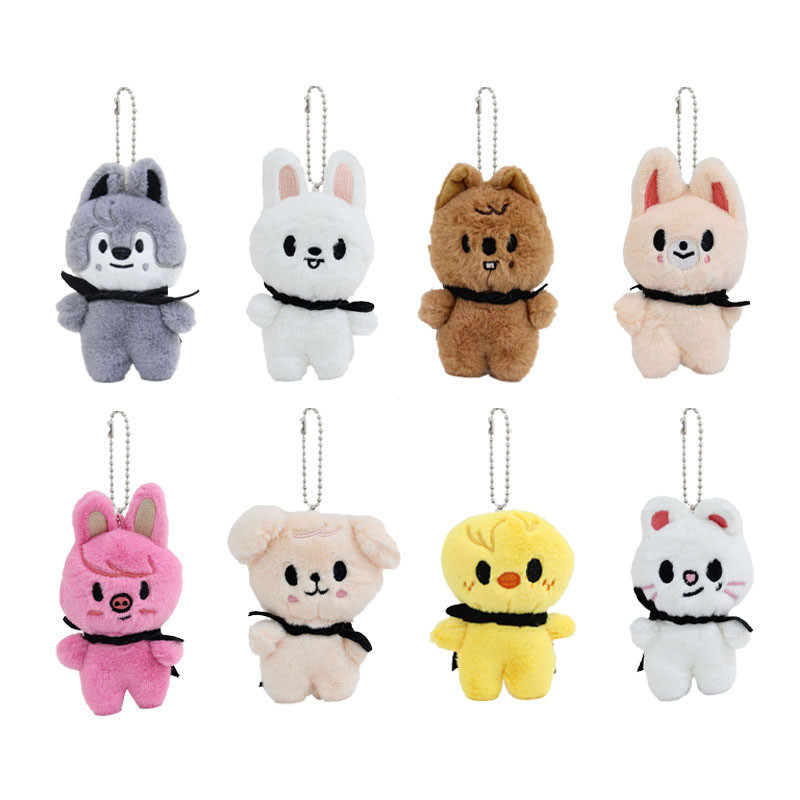 Brinquedo de pelúcia magnético do grupo de música pop coreano Stray Kids SKZOO, pingente em forma de inseto Skz, brinque