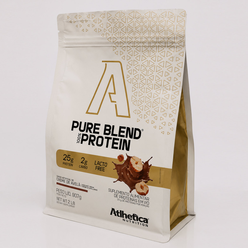Pure Blend 100% Protein Lacto-Free Atlhetica 907g