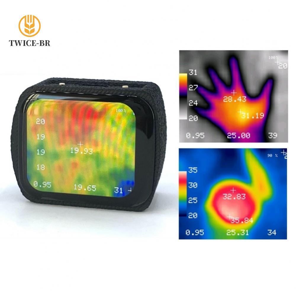 Para Termovisor Mini MLX90640 Com Slot Cartão De Memória E Capacidade De Exportação USB