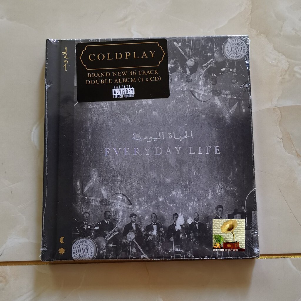 Coldplay Everyday Life Coldplay Everyday Life 2019 Novo álbum CD de edição de capa dura
