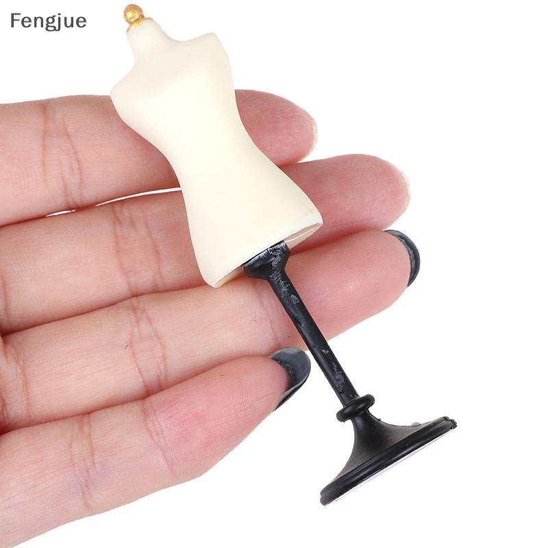Fengjue Display Manequim Titular Vestido Roupas Modelo Suporte Para Casa De Bonecas Acessório BR
