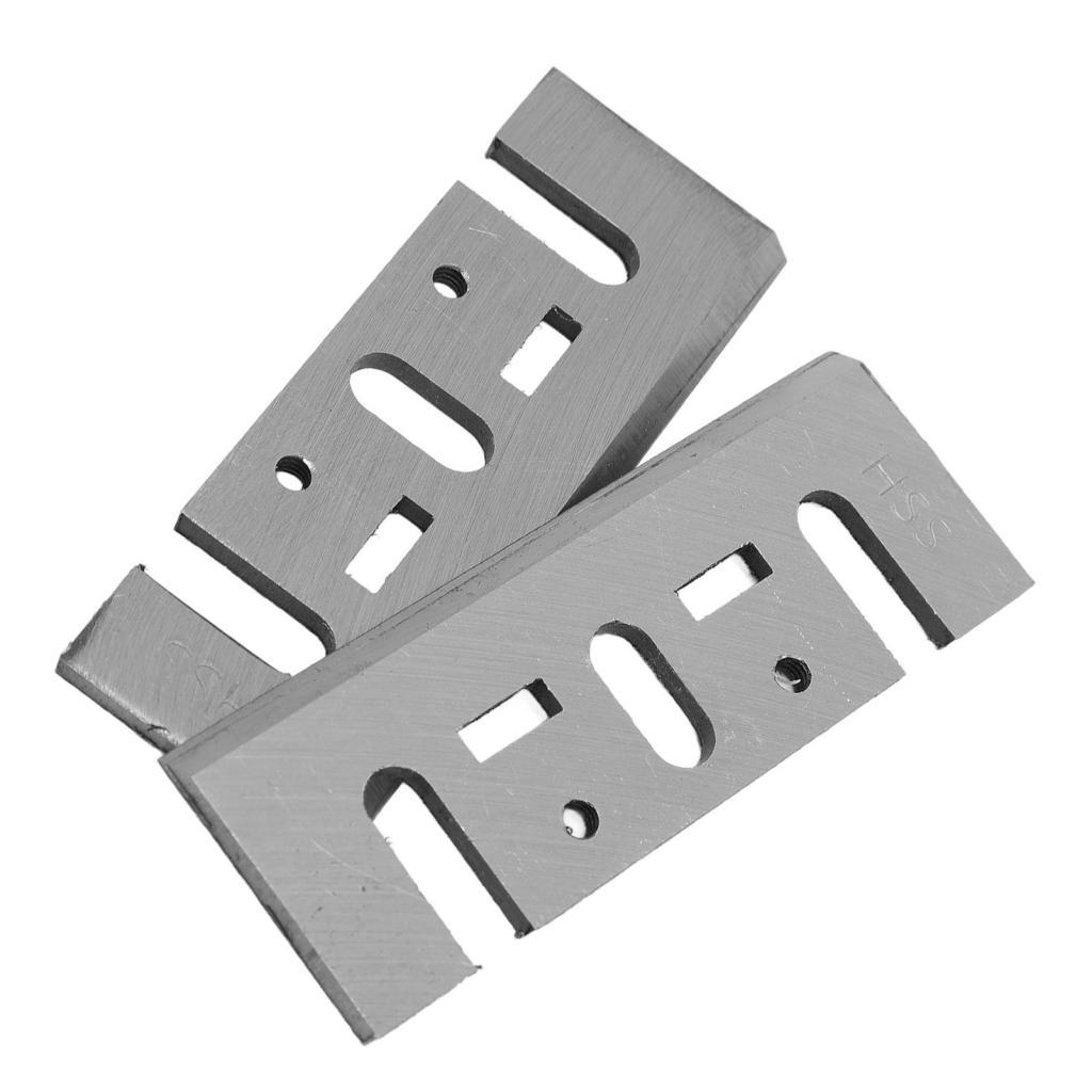 Lâminas De Plaina Hilitand 82mm HSS Para Plainas Portáteis Recarregáveis D-16346 , Corte De Madeira Macia , Compensada A