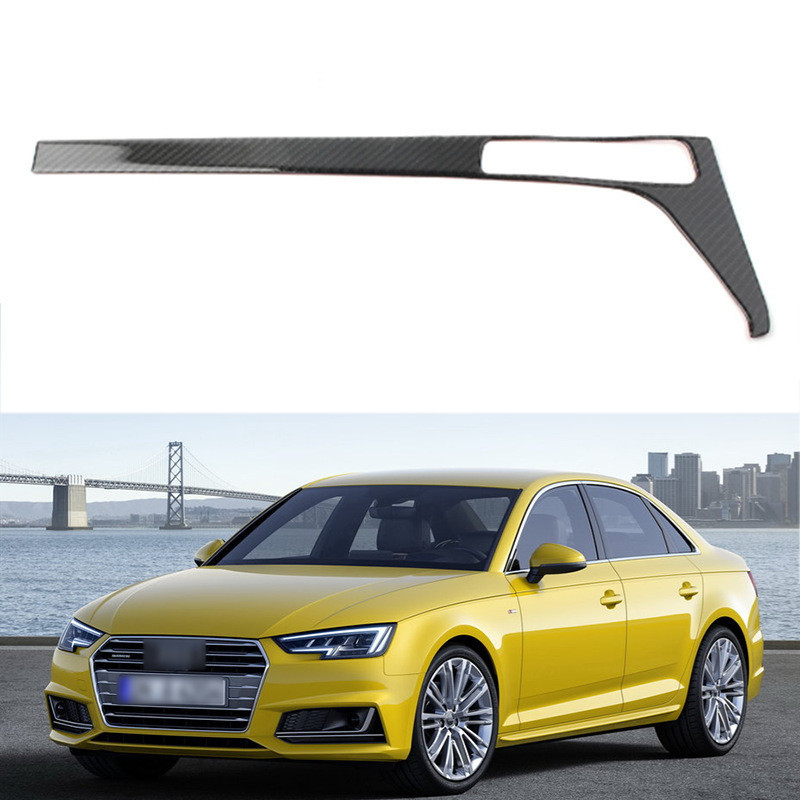Adequado para 17-20 Audi A4 B9 A5 S5 Console do carro quadro da caixa de velocidades capa decorativa acessórios do carro