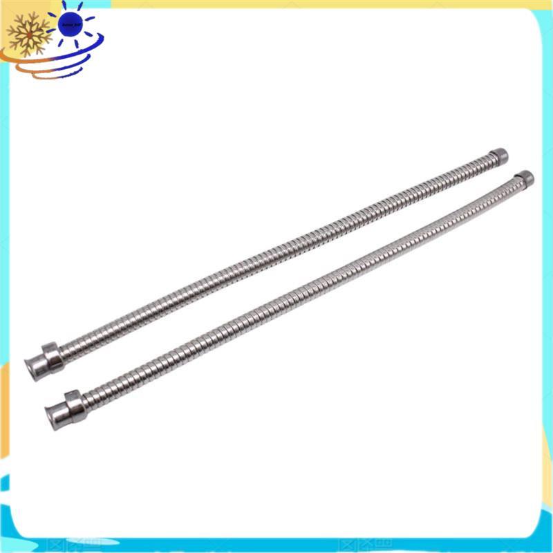 [Le's Shop] 2 Unidades De Conduíte De Aço Inoxidável De 19 " Fio Flexível Haste De Rato Quente Caminhão De Carro Tudo Pa