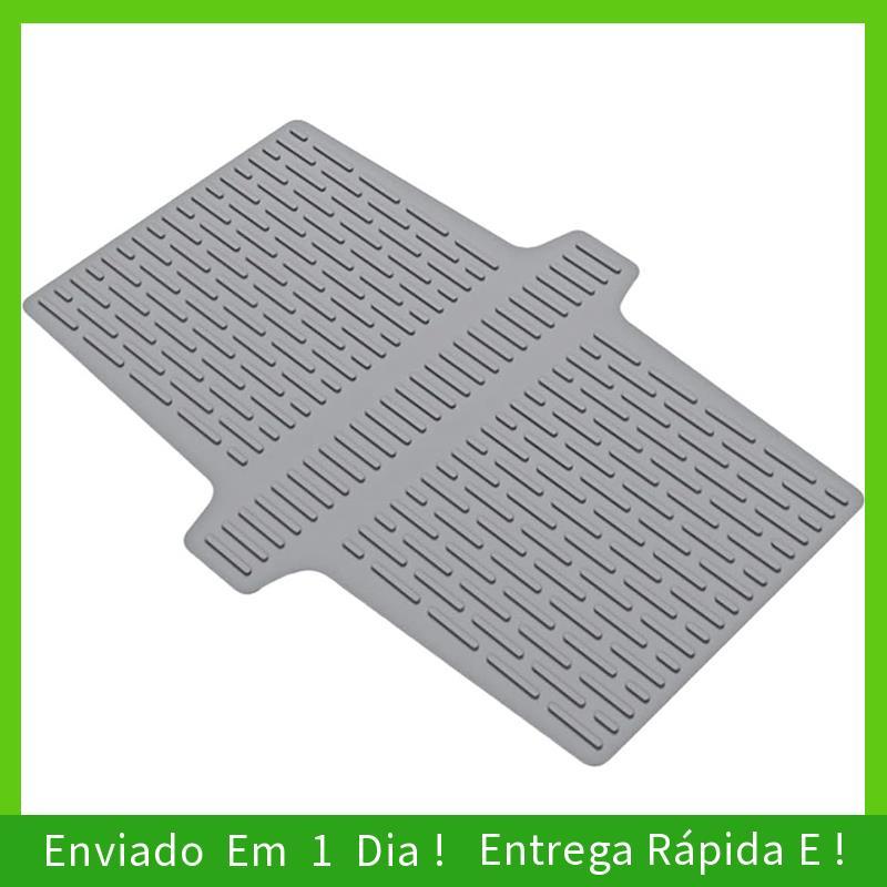 - Tapete Divisor De Pia De Silicone joyce Para Bacias Duplas , Resistente Ao Calor , Antiderrapante , Seguro Máquina De