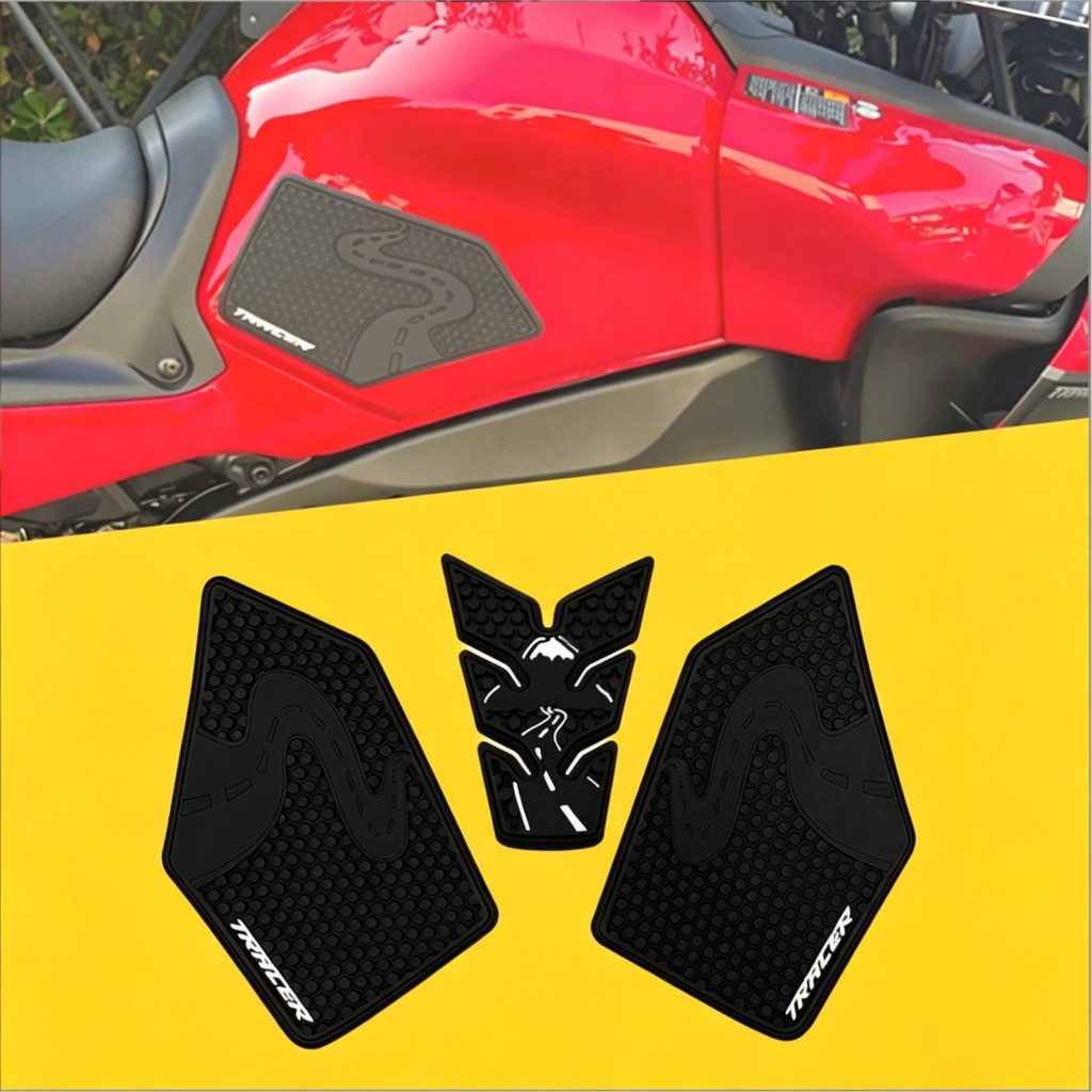 Adequado para adesivo de borracha protetor antiderrapante decorativo lateral do tanque de combustível da motocicleta Yam