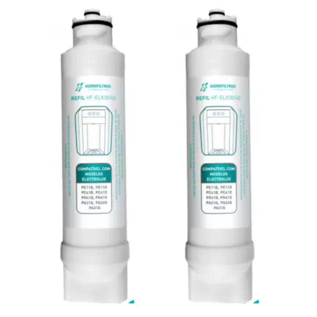 Kit 2 un Refil Filtro Compatível Electrolux PE11B PE11X PC41B PC41X PH41B PH41X PA21G PA26G PA31G