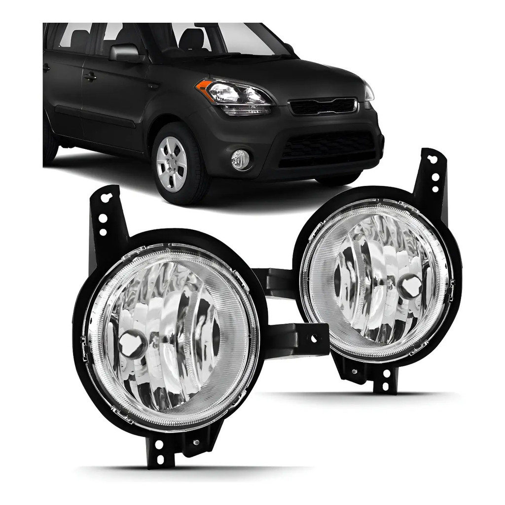 Par Faróis De Milha Kia Soul 2012 2013 2014