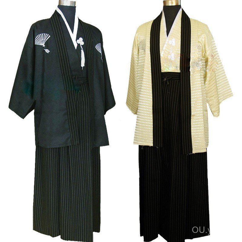Quimono de sumô japonês Daiwa, traje tradicional japonês para representação de samurais, conjunto de quimono yukata m