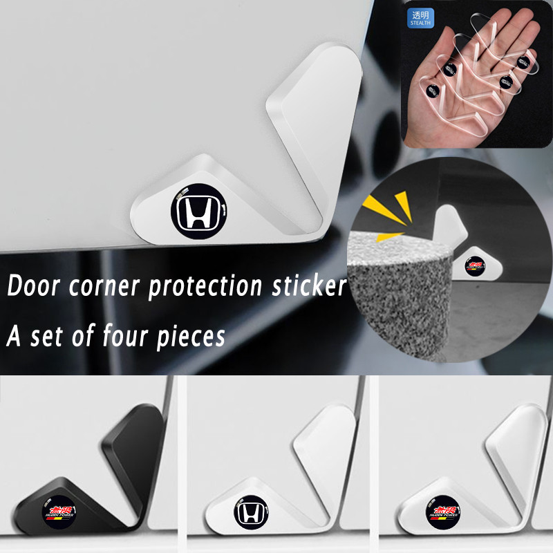 Capa De Canto Da Porta Do Carro Honda , Adesivo Protetor Anticolisão , Acessórios Para , Fit City Hatch Hrv Jazz Civic g